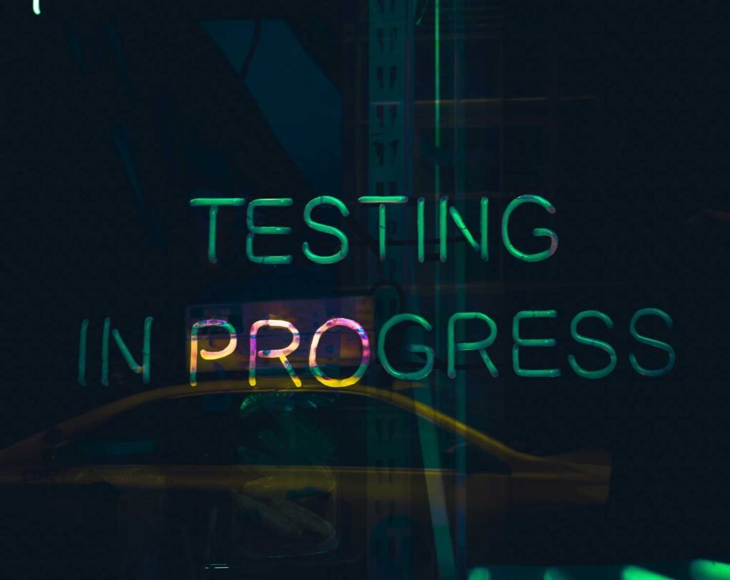 App Testing im Durchlauf bei der Vertical Meters Agentur