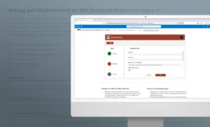 Digitales Mitglieder Onboarding im Standard Motor Interface Verein, umgesetzt von Vertical Meters.